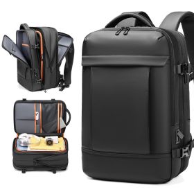 New Men's Backpack With Large Capacity Waterproof Outdoor Travel Bag That Can Be Expanded