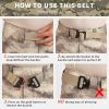 PREMIUM Men Casual Military Belt Tactical Waistband Rescue Rigger Nylon Belt USA