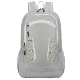 Outdoor Sports Folding Backpack (Color: Grey)