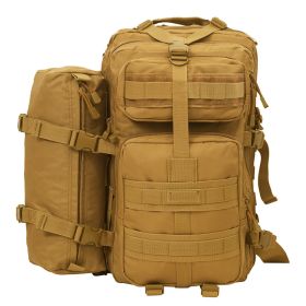 Outdoor Tactical Mountaineering Camo Backpack (Option: Brown-AandB)