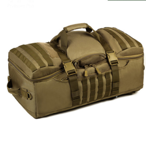 Tactical Camouflage Outdoor Large Capacity Backpack Waterproof Handbag (Option: Wolf brown)