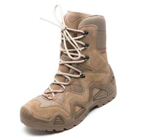 Military Fan Outdoor Boots Sports Tactics (Option: Khaki-High-39)