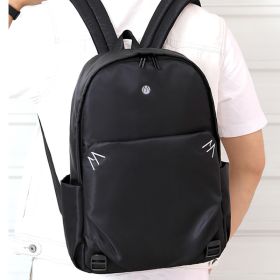 Fashionable Men's Bag With External USB Charging Smart (Color: Black)