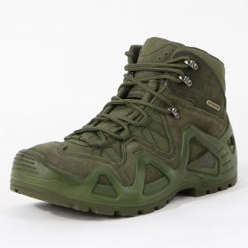 Military Fan Outdoor Boots Sports Tactics (Option: Green-Mid-42)