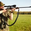 Tactical Shotgun Sling 2 Point Gun Sling Adjustable Shoulder Strap Rifle Shotgun Belts with 15-Shell Holders