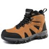 Men's Outdoor Hiking Shoes Mountaineer Climbing Sneakers Waterproof Tactical Hiking Shoes Men Camping Walking Boots