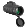 40x40 HD Optical Monocular Telescope w/ FMC Lens Low Light Vision Scope Phone Holder Tripod Compass