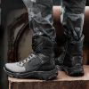 High Quality Military Leather Combat Boots for Men Combat Bot Infantry Tactical Boots Askeri Bot Army Bots Army Shoes Waterproof