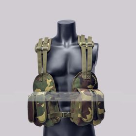 Multifunctional Tactical Military Outdoor Protection Training Vest (Option: Jungle camouflage)